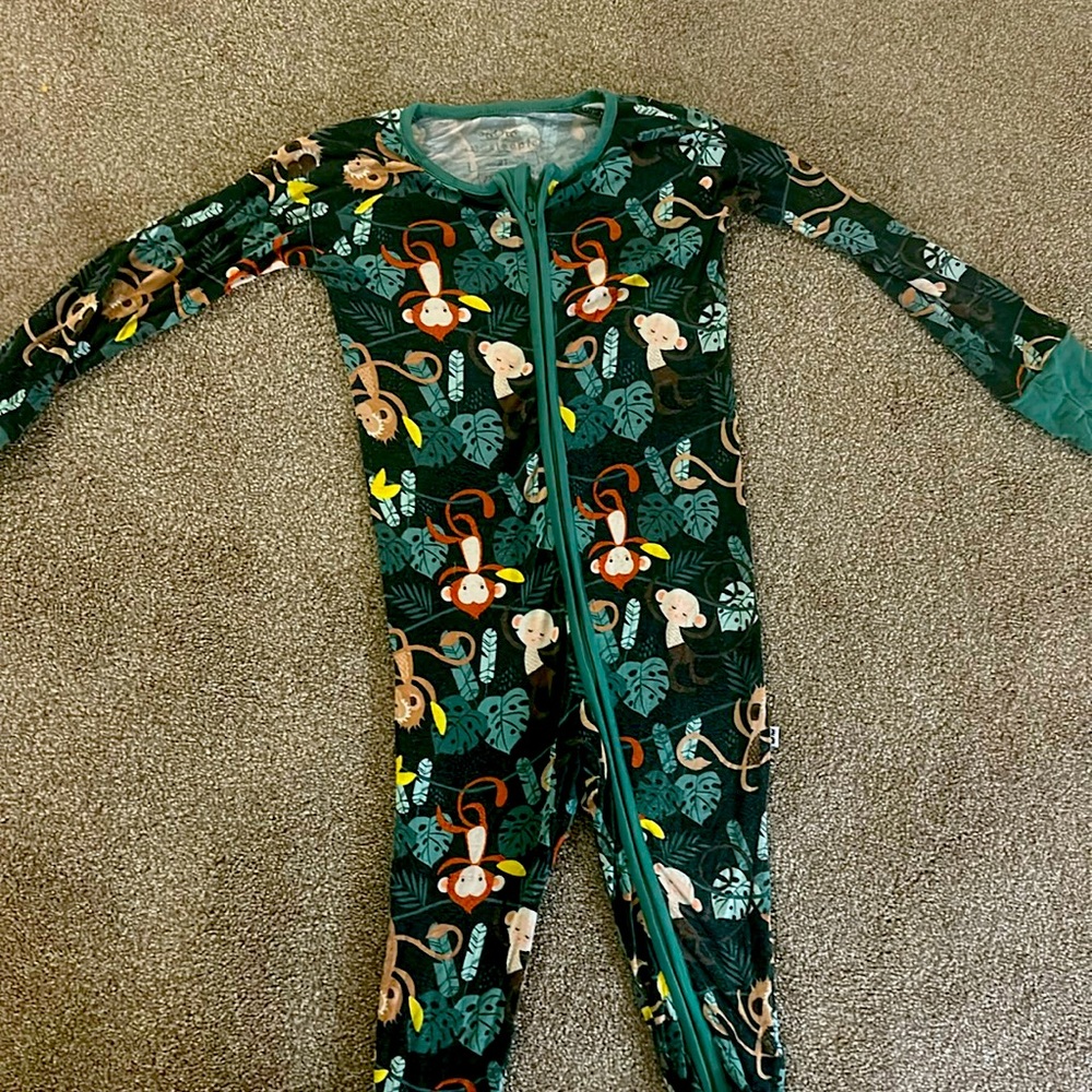 Little Sleepies “Monkey” Pajamas